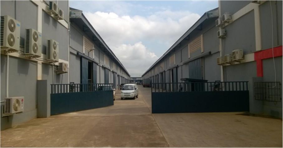 PSB warehouse complex industrial construction Ghana
